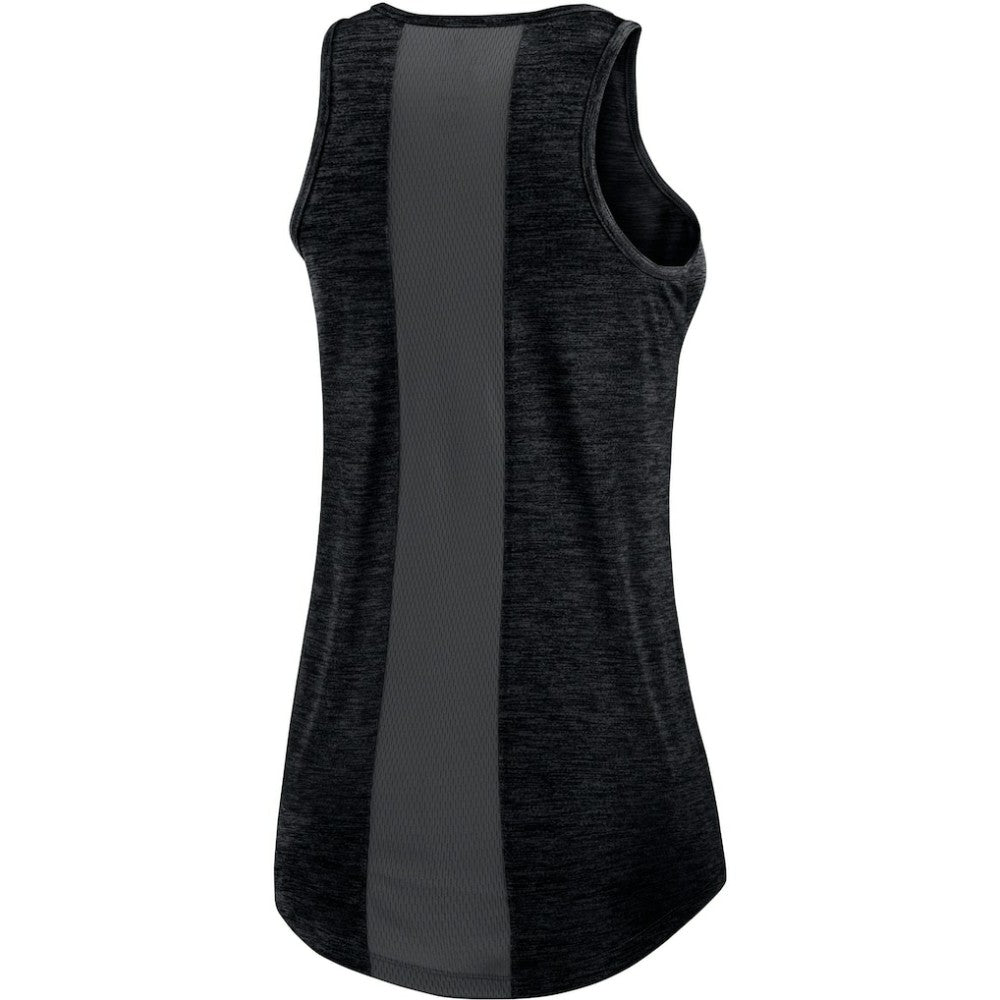 San Francisco Giants Women's Logo Fade High Neck Performance Tank Top - Black | Nike