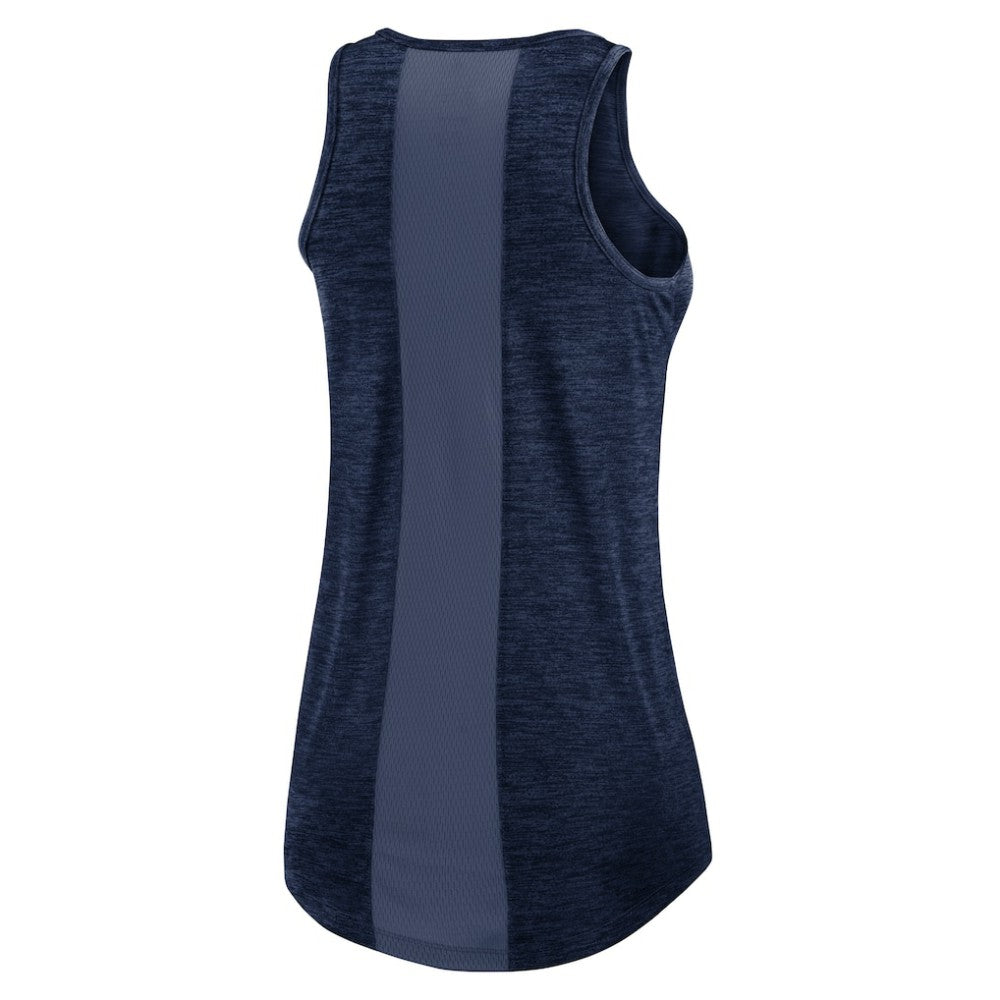 Boston Red Sox Women's Logo Fade High Neck Performance Tank Top - Navy | Nike