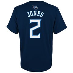 Julio Jones Tennessee Titans Youth Mainliner Player Name & Number T-Shirt - Navy online