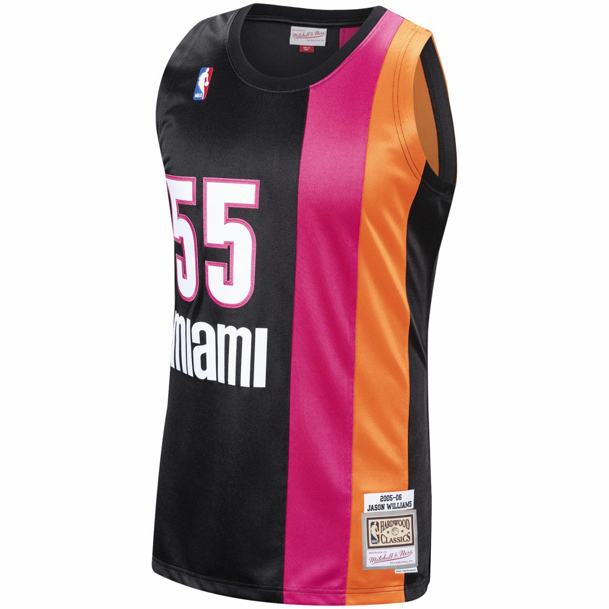 Jason Williams Miami Heat 2005/06 Hardwood Classics Swingman Jersey - Black | Mitchell & Ness online