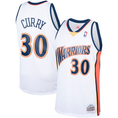 Stephen Curry Golden State Warriors Hardwood Classics Swingman Jersey sale - White | Mitchell & Ness sale