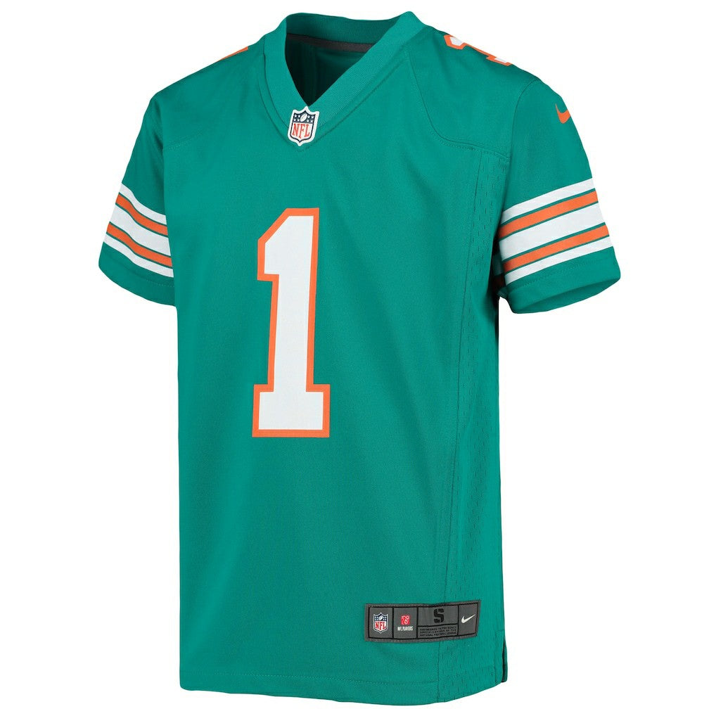 Tua Tagovailoa Miami Dolphins Youth Game Jersey - Aqua | Nike cheap