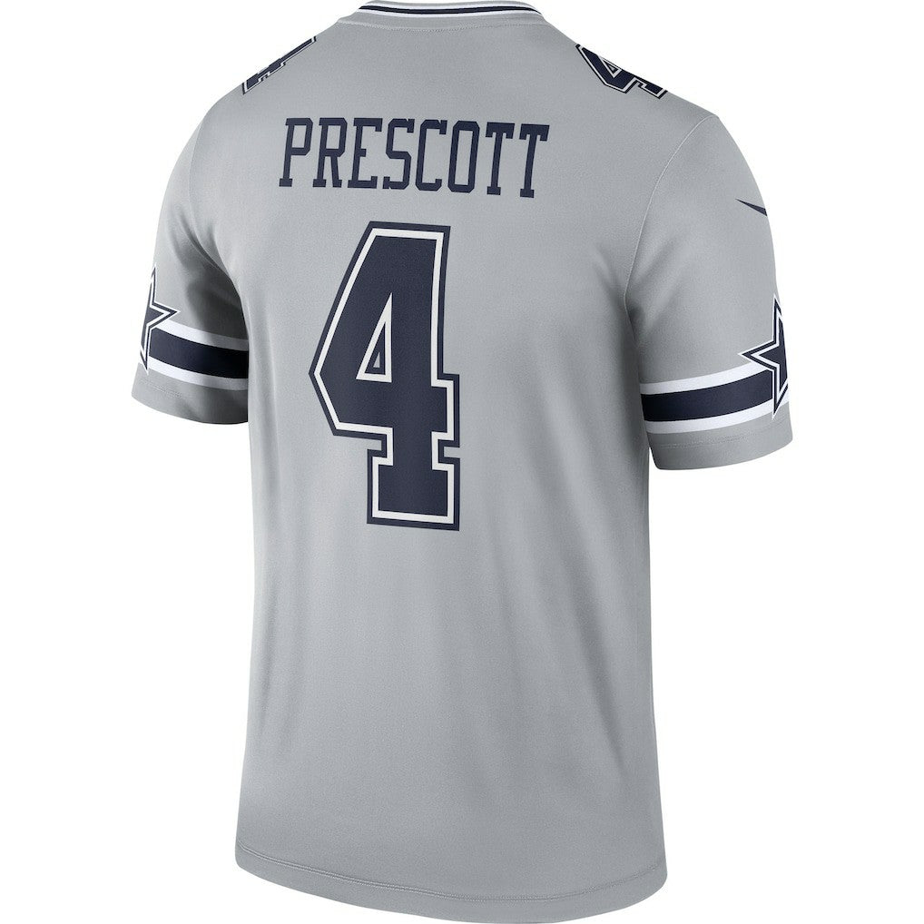 Dak Prescott Dallas Cowboys Inverted Legend Player Performance Top - Gray | Nike sale