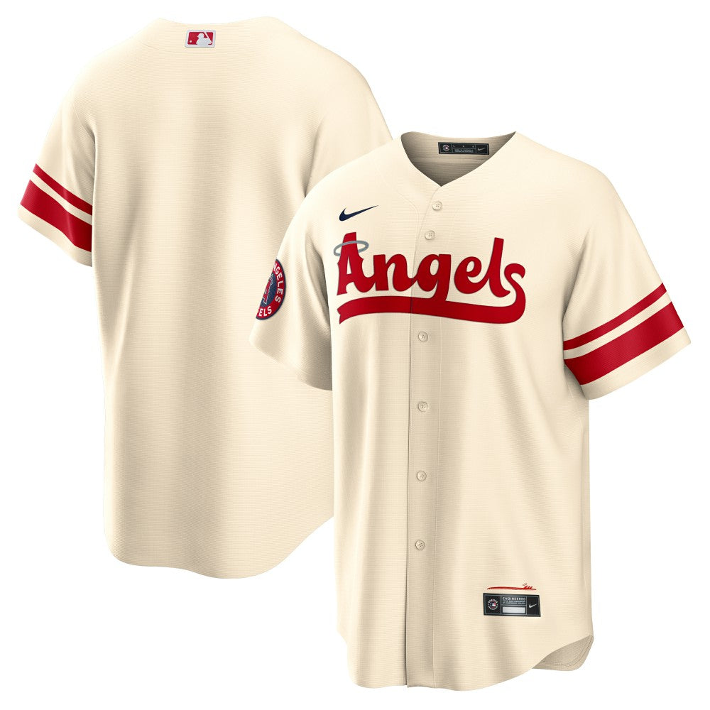 Los Angeles Angels City Connect Replica Team Jersey - Cream | Nike