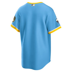 Milwaukee Brewers City Connect Replica Team Jersey - Powder Blue | Nike