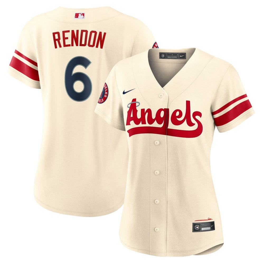 Anthony Rendon Los Angeles Angels Women's City Connect Replica Player Jersey - Cream | Nike