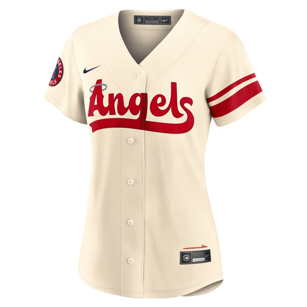 Anthony Rendon Los Angeles Angels Women's City Connect Replica Player Jersey - Cream | Nike