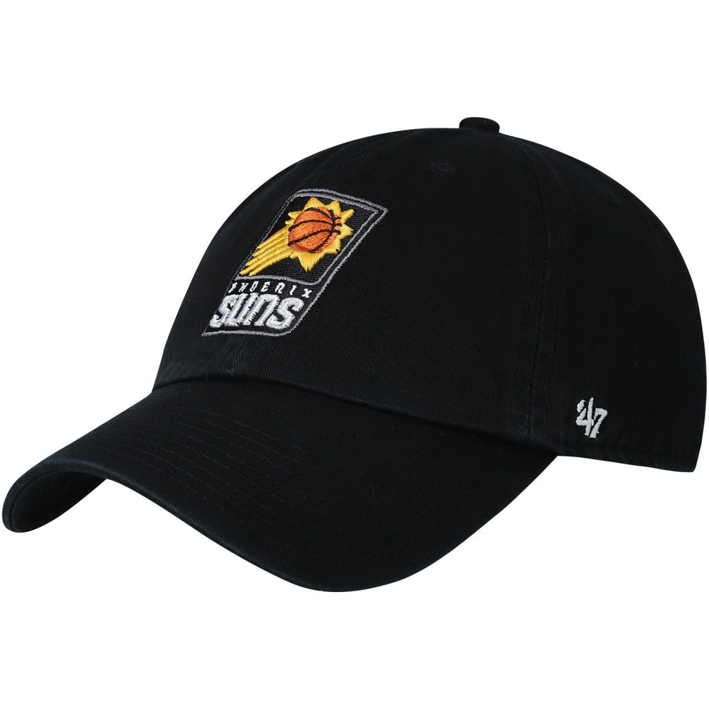 Phoenix Suns '47 Core Logo Clean Up Adjustable Hat - Black | 47 brand on sale