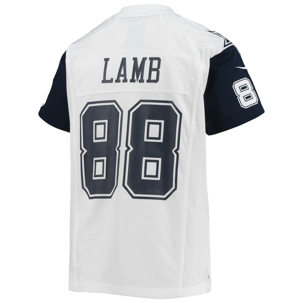 CeeDee Lamb Dallas Cowboys Youth Alternate Game Jersey - White | Nike on sale