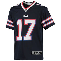 Josh Allen Buffalo Bills Youth Inverted Team Game Jersey - Navy | Nike outlet