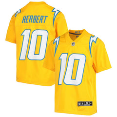 Justin Herbert Los Angeles Chargers Youth Inverted Team Game Jersey - Gold | Nike sale