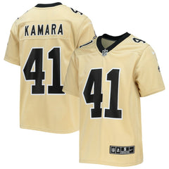 Alvin Kamara New Orleans Saints Youth Inverted Team Game Jersey - Gold | Nike discount
