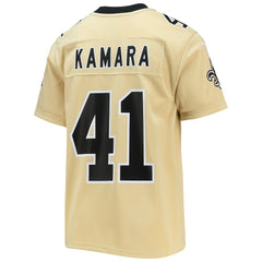 Alvin Kamara New Orleans Saints Youth Inverted Team Game Jersey - Gold | Nike discount