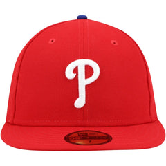 Philadelphia Phillies 9/11 Memorial Side Patch 59FIFTY Fitted Hat - Red | New Era