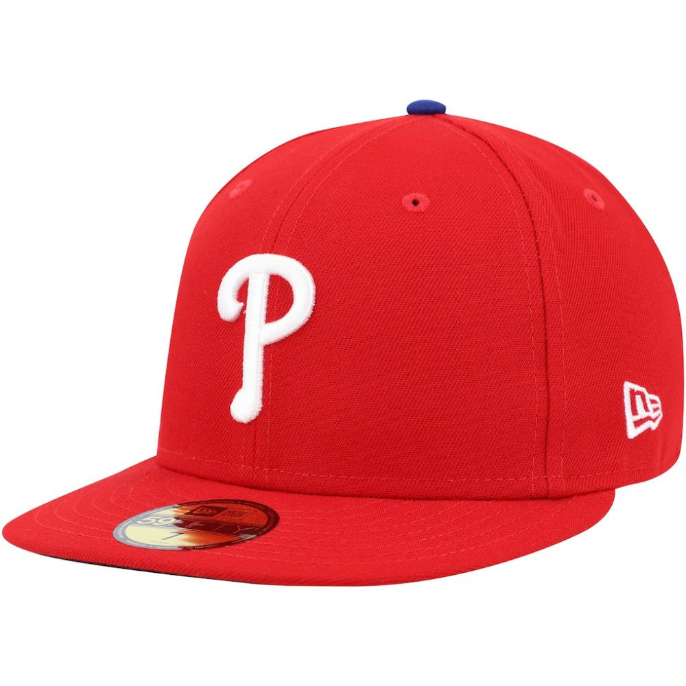 Philadelphia Phillies 9/11 Memorial Side Patch 59FIFTY Fitted Hat - Red | New Era