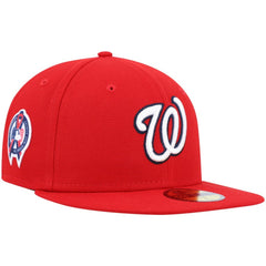 Washington Nationals 9/11 Memorial Side Patch 59FIFTY Fitted Hat - Red | New Era