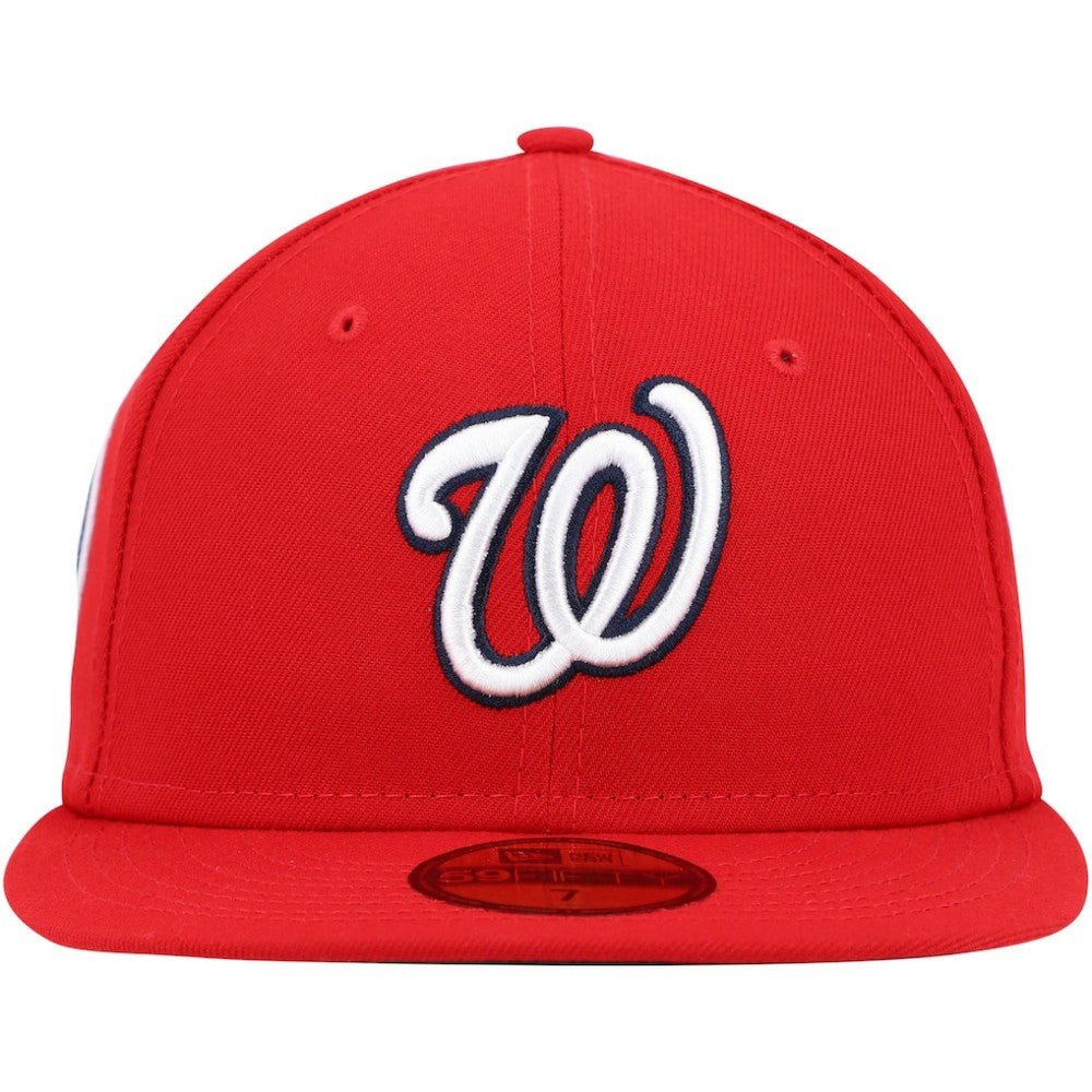 Washington Nationals 9/11 Memorial Side Patch 59FIFTY Fitted Hat - Red | New Era