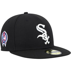 Chicago White Sox 9/11 Memorial Side Patch 59FIFTY Fitted Hat - Black | New Era