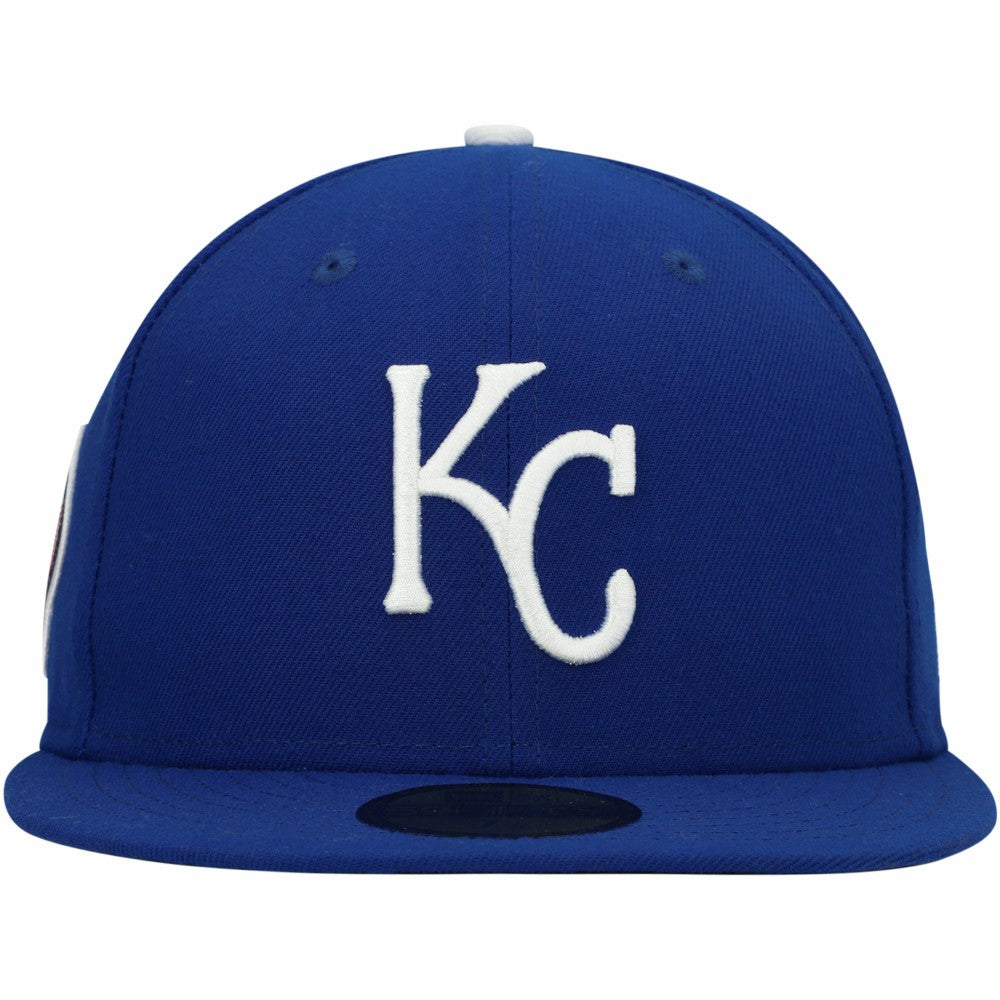 Kansas City Royals 9/11 Memorial Side Patch 59FIFTY Fitted Hat - Royal | New Era
