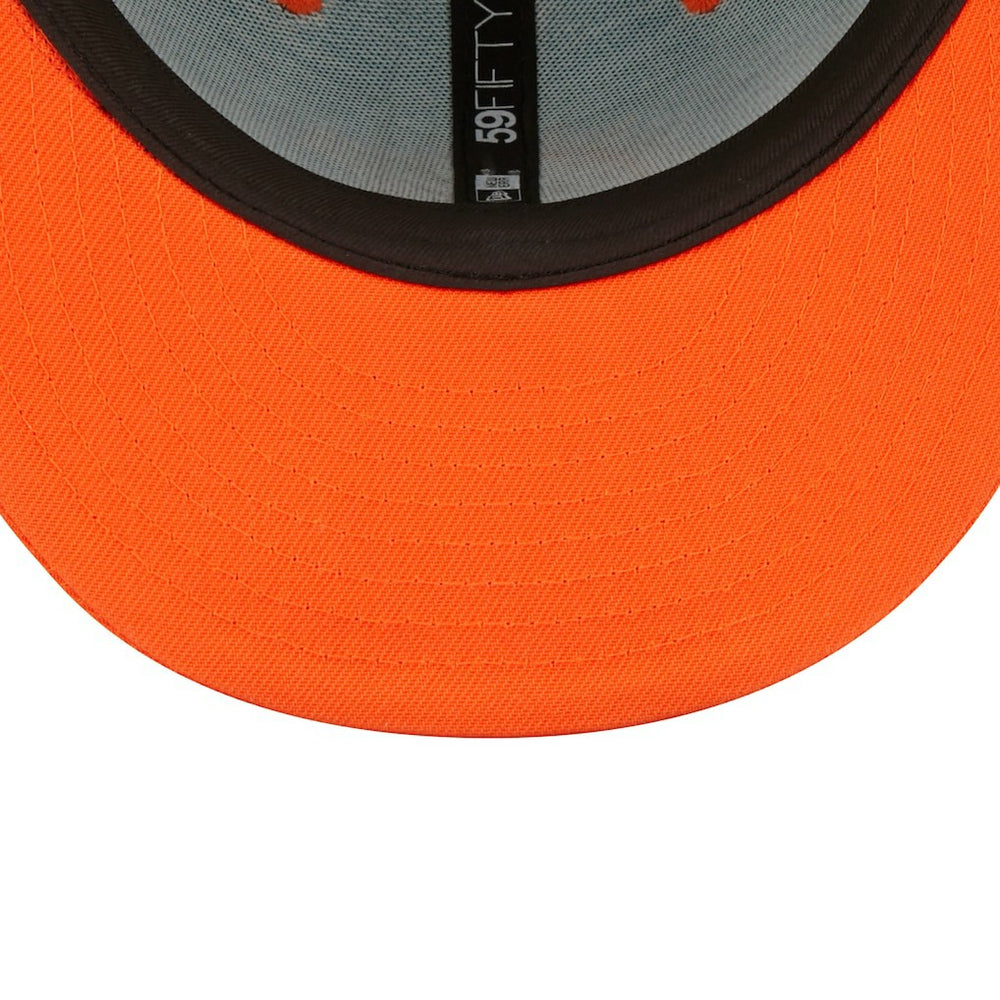 Miami Dolphins New Era Flipside 2Tone 59FIFTY Fitted Hat - Aqua/Orange for sale