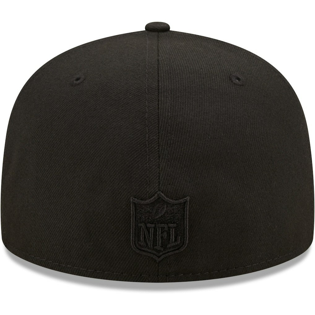 Atlanta Falcons New Era Team Black on Black Alternate 59FIFTY Fitted Hat cheap