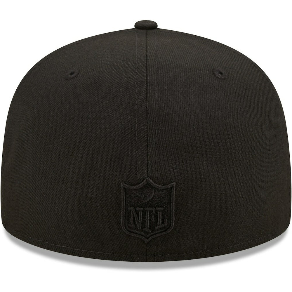Atlanta Falcons New Era Team Black on Black Alternate 59FIFTY Fitted Hat cheap
