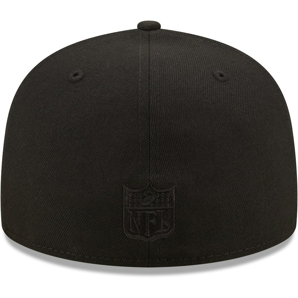 Cleveland Browns New Era Team Black on Black Alternate Logo 59FIFTY Fitted Hat discount