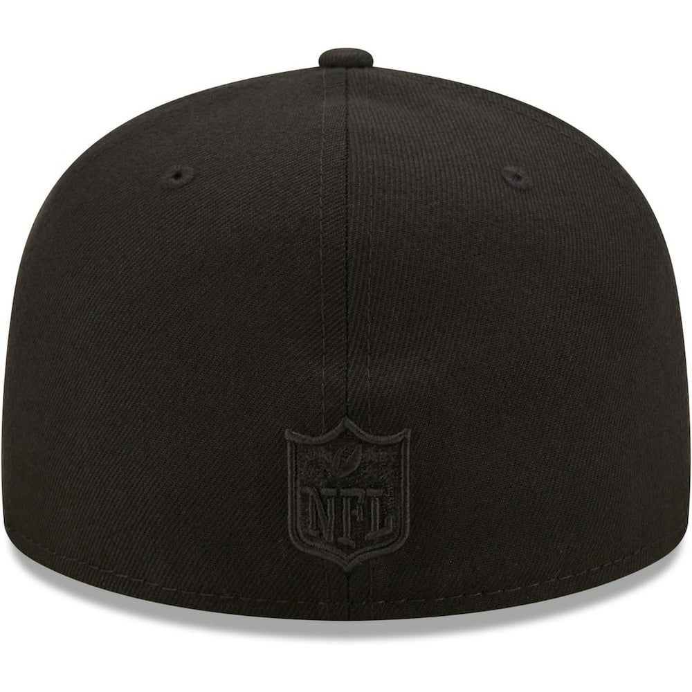 Miami Dolphins New Era Team Black on Black Alternate Logo 59FIFTY Fitted Hat outlet