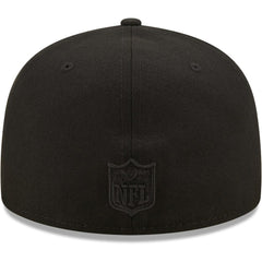 Miami Dolphins New Era Team Black on Black Alternate Logo 59FIFTY Fitted Hat outlet