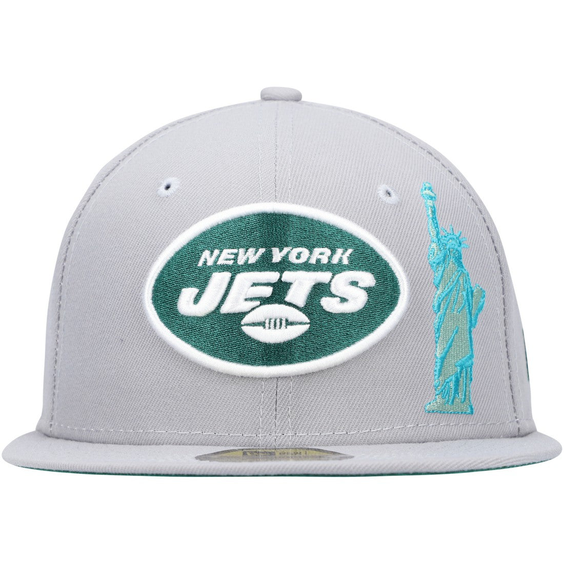 New York Jets New Era City Describe 59FIFTY Fitted Hat - Gray outlet