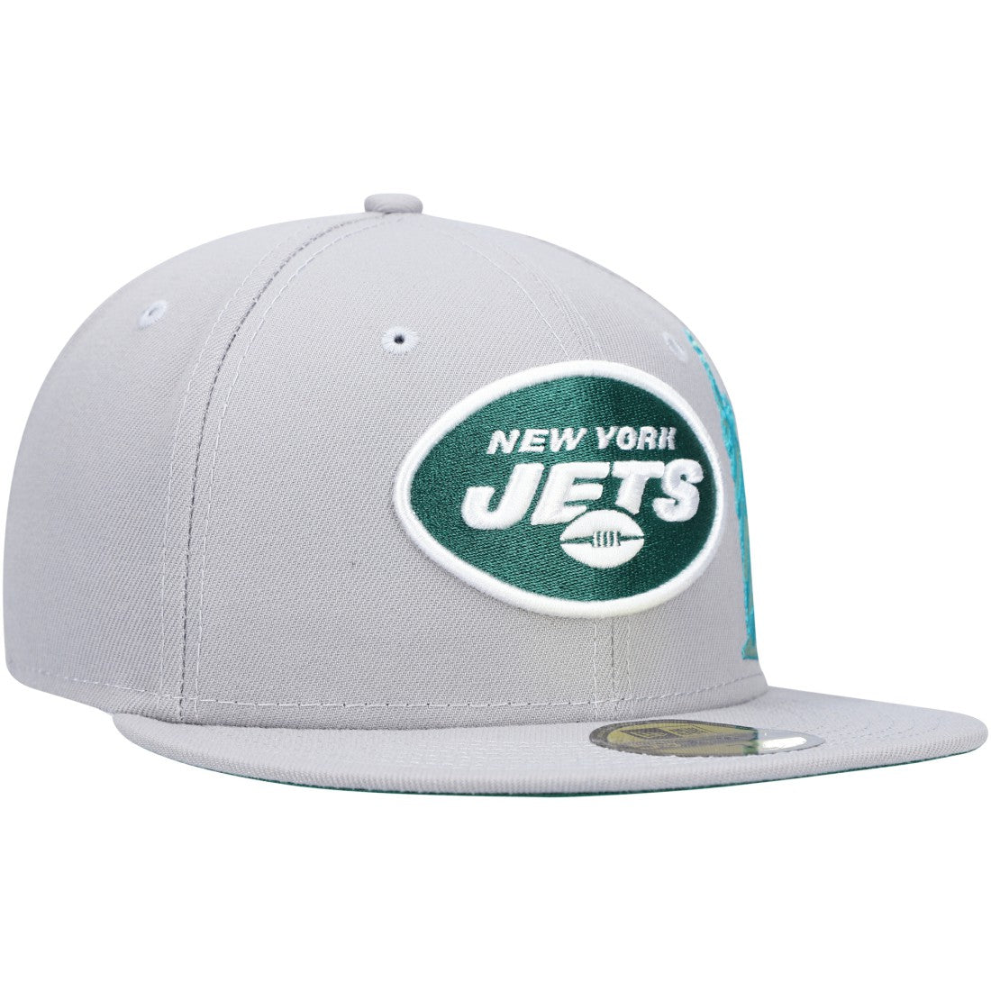 New York Jets New Era City Describe 59FIFTY Fitted Hat - Gray outlet