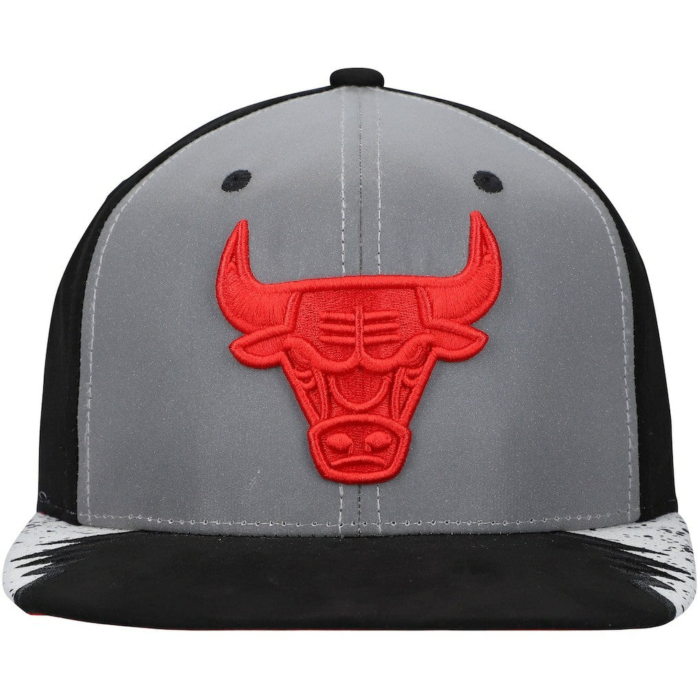Chicago Bulls Day 5 Snapback Hat - Silver/Gray | Mitchell & Ness online