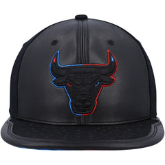 Chicago Bulls Day One Snapback Hat - Black | Mitchell & Ness discount