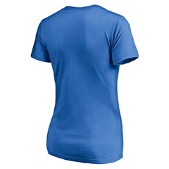 Los Angeles Chargers Women's Long Stride V-Neck T-Shirt - Powder Blue for sale