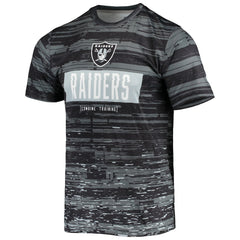Las Vegas Raiders New Era Combine Authentic Sweep T-Shirt - Black cheap