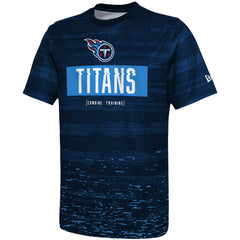 Tennessee Titans New Era Combine Authentic Sweep T-Shirt - Navy cheap