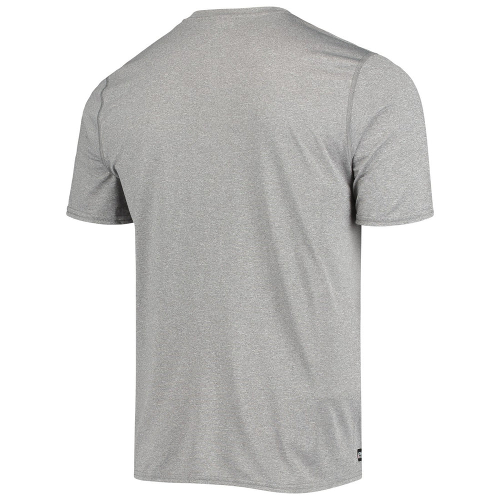 Tennessee Titans New Era Combine Authentic Game On T-Shirt - Heathered Gray on sale