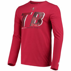 Tampa Bay Buccaneers New Era Combine Authentic Static Abbreviation Long Sleeve T-Shirt - Red online