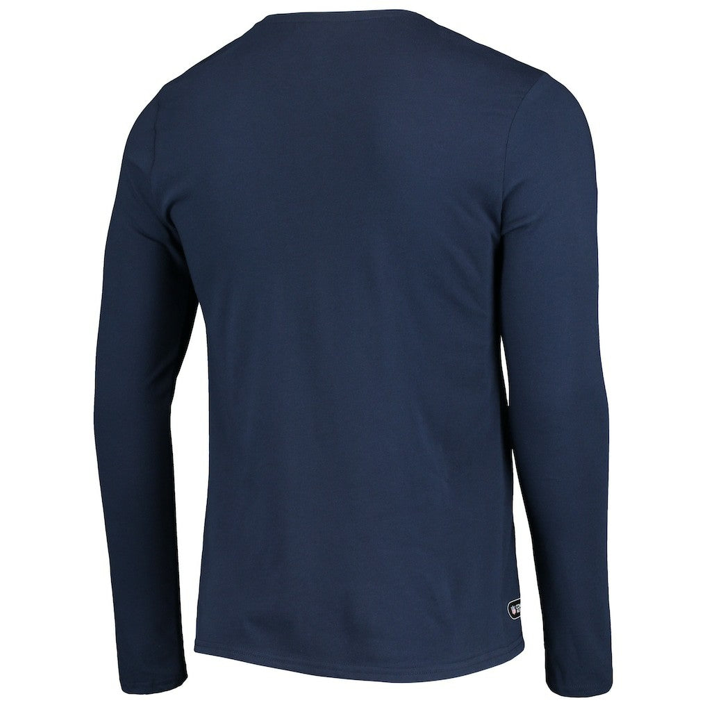 Houston Texans New Era Combine Authentic Static Abbreviation Long Sleeve T-Shirt - Navy discount