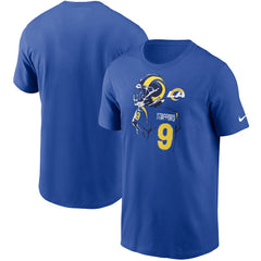 Matthew Stafford Los Angeles Rams Player Graphic T-Shirt - Royal | Nike outlet