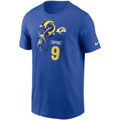 Matthew Stafford Los Angeles Rams Player Graphic T-Shirt - Royal | Nike outlet