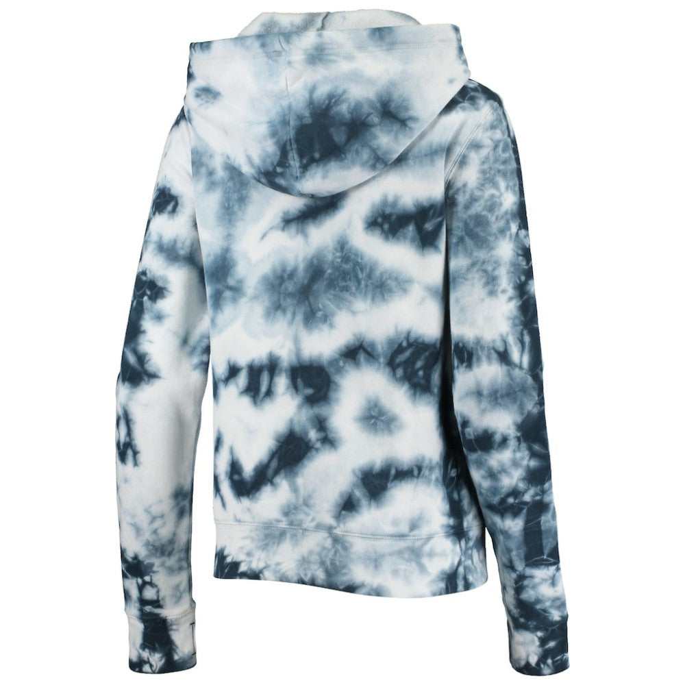 Boston Red Sox Women's Tie-Dye Fleece Full-Zip Hoodie - Navy | New Era