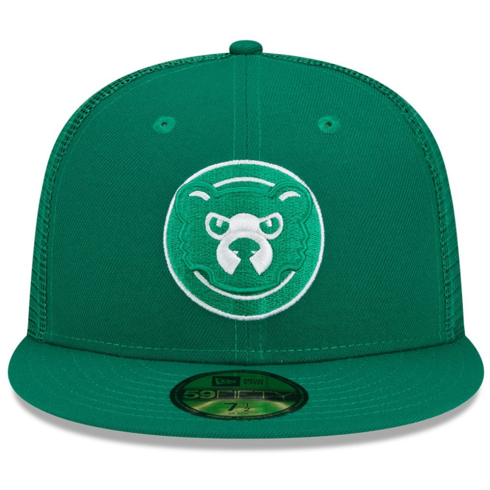 Chicago Cubs 2022 St. Patrick's Day 59FIFTY Fitted Hat - Green | New Era