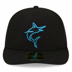 Miami Marlins 2023 Batting Practice 59FIFTY Fitted Hat - Black | New Era