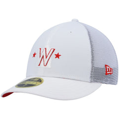 Washington Nationals 2022 Batting Practice Low Profile 59FIFTY Fitted Hat - White | New Era