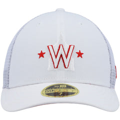 Washington Nationals 2022 Batting Practice Low Profile 59FIFTY Fitted Hat - White | New Era
