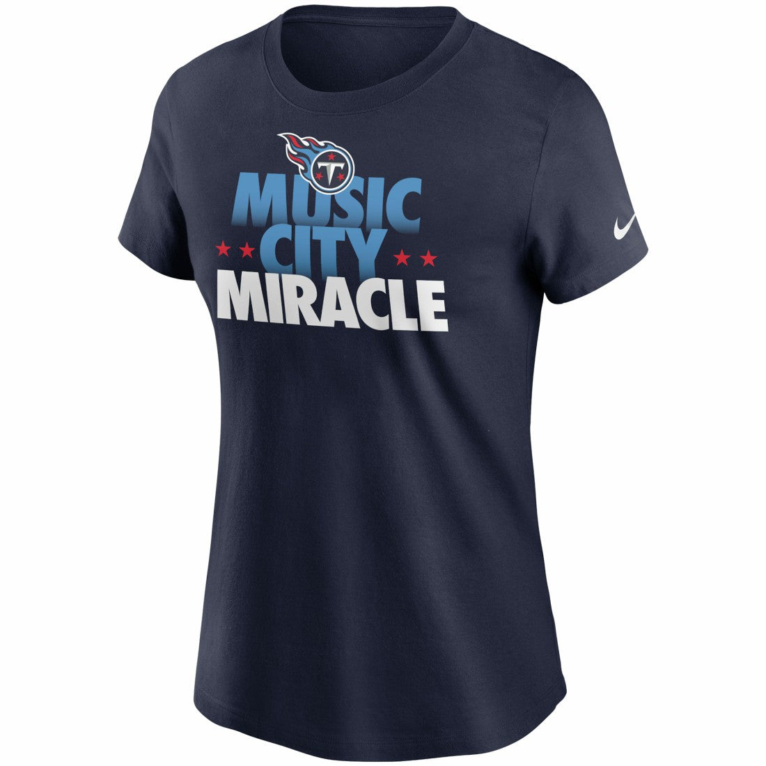 Tennessee Titans Women's Hometown Collection T-Shirt - Navy | Nike for sale