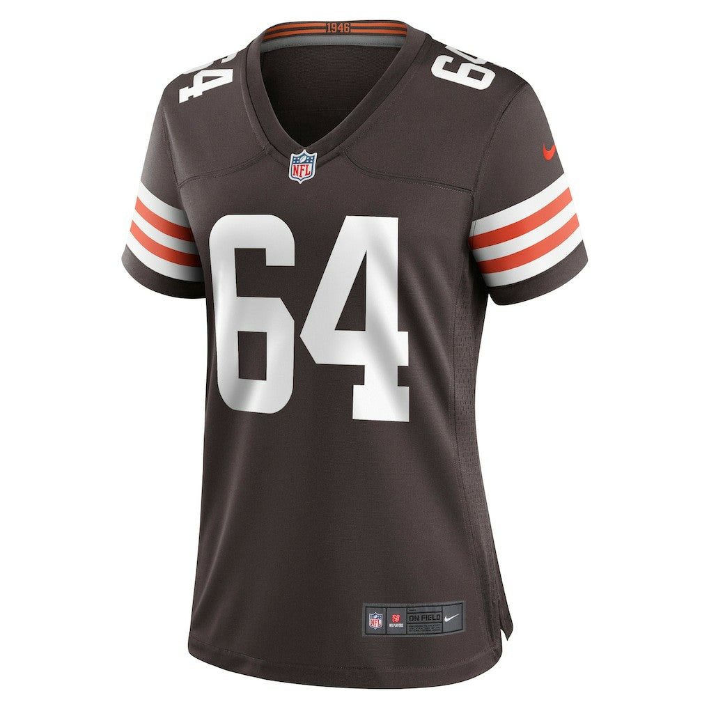 Joe DeLamielleure Cleveland Browns Women's Game Retired Player Jersey - Brown | Nike for sale