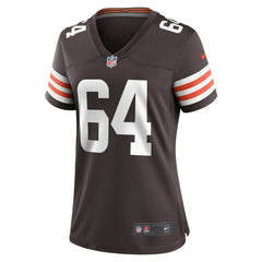 Joe DeLamielleure Cleveland Browns Women's Game Retired Player Jersey - Brown | Nike for sale