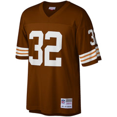 Jim Brown Cleveland Browns Big & Tall 1963 Retired Player Replica Jersey - Brown for sale